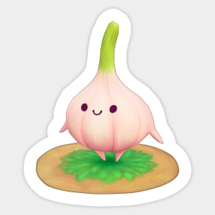 Cartoonish Onion Sticker